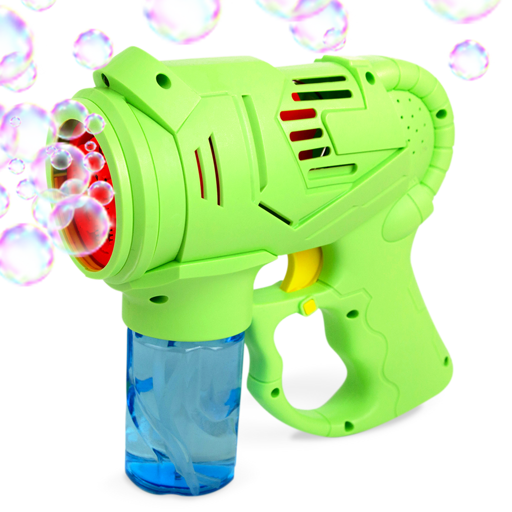 Green Light-Up Bubble Gun - 1 PK