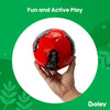 Red & Black Soccer Balls with Air Pump - 2 PK