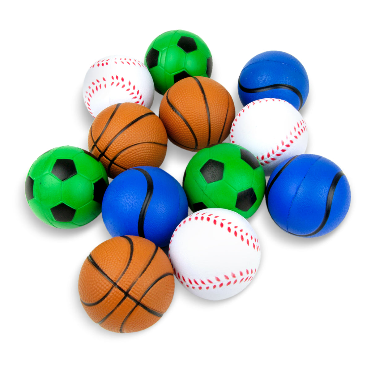 2.4in Bouncy Ball Set - 12 PK – Boley Store