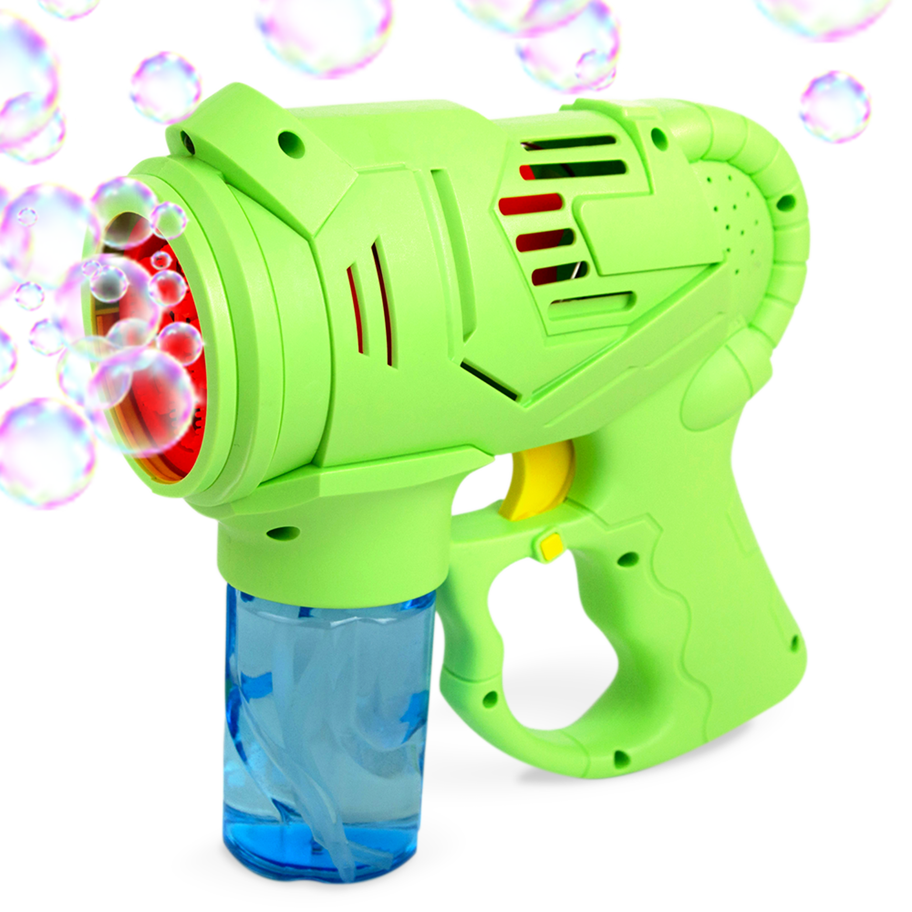 Green Light-Up Bubble Gun - 1 PK