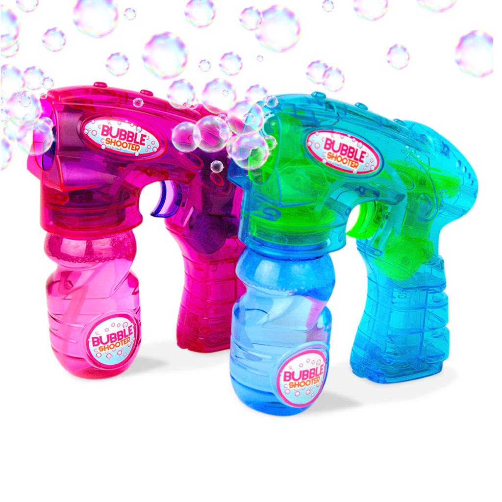 USA Toyz- Bubble Gun includes 2 Nontoxic Bubble Solution Bottles