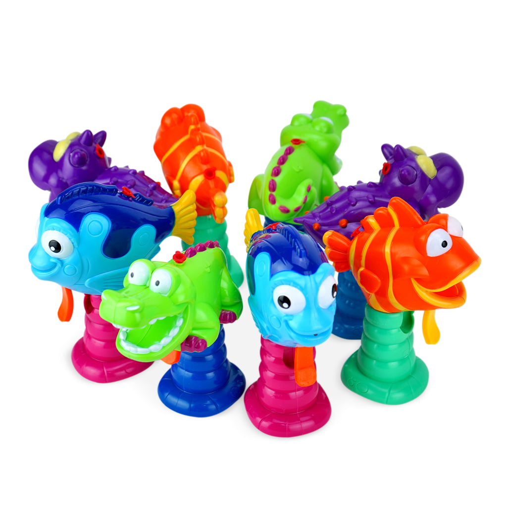 Animal Water Squirter Toys - 8 Pk