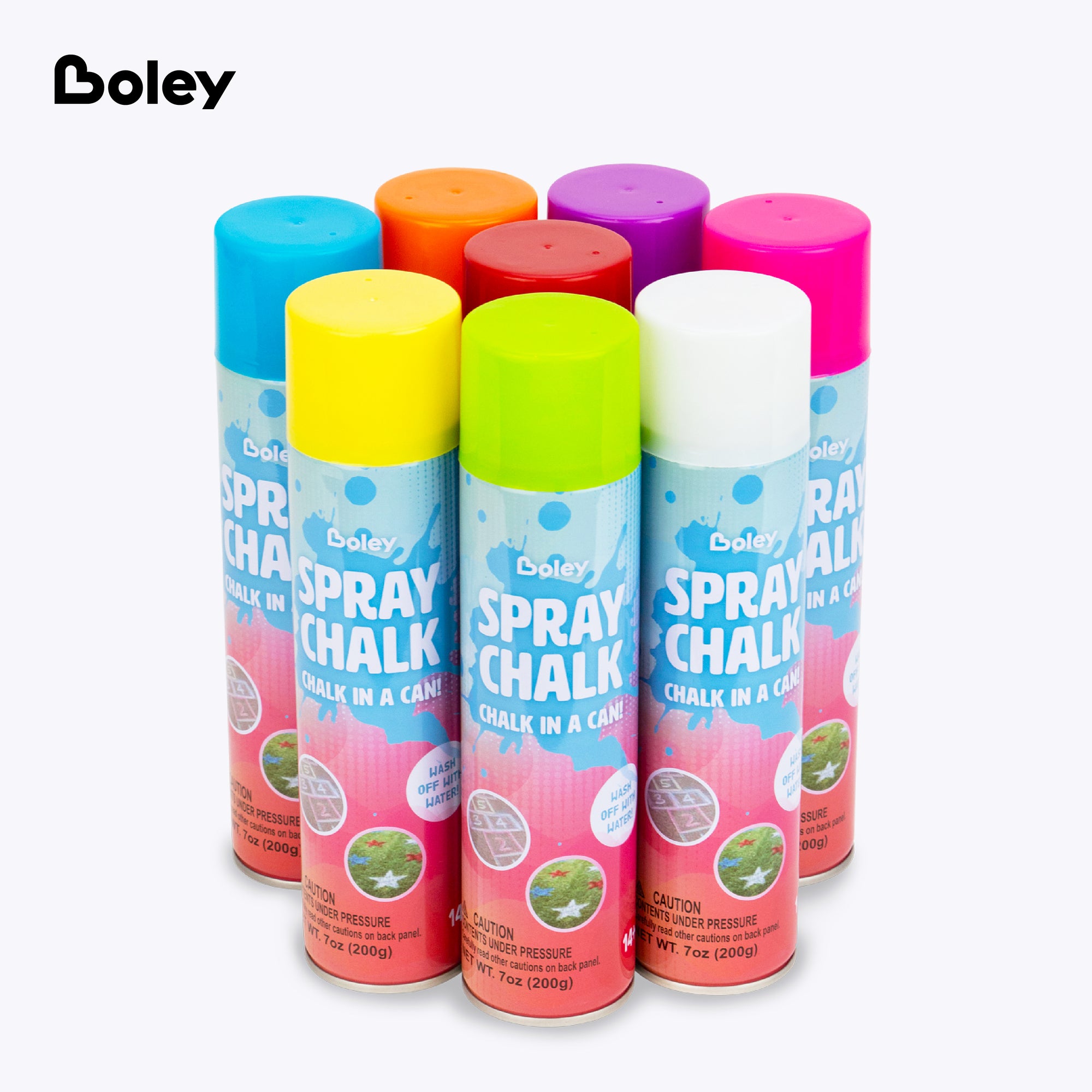 Spray Chalk Set 8 PK 200g Boley Store
