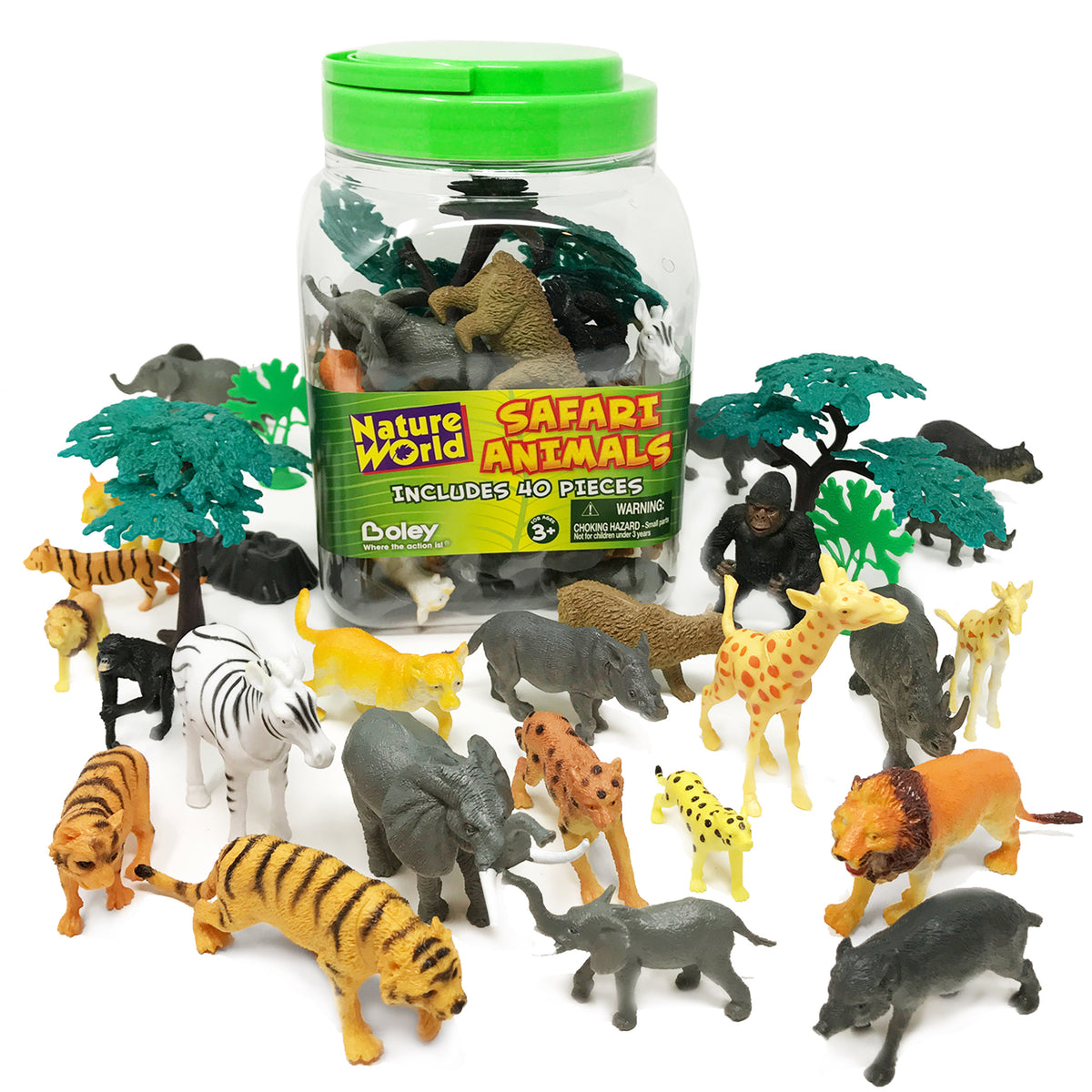 Safari S220429 Kunststoff-Miniatur – Handbemaltes Tierfigürchen Für Kinder Ab 3 Jahren