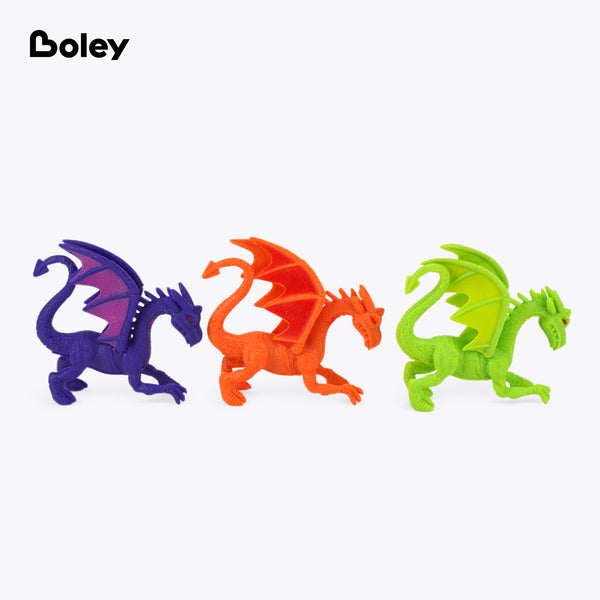 Toy Dragon Figurines - 12 Pk