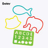 Doodle Boards with Stencils - 3 PK
