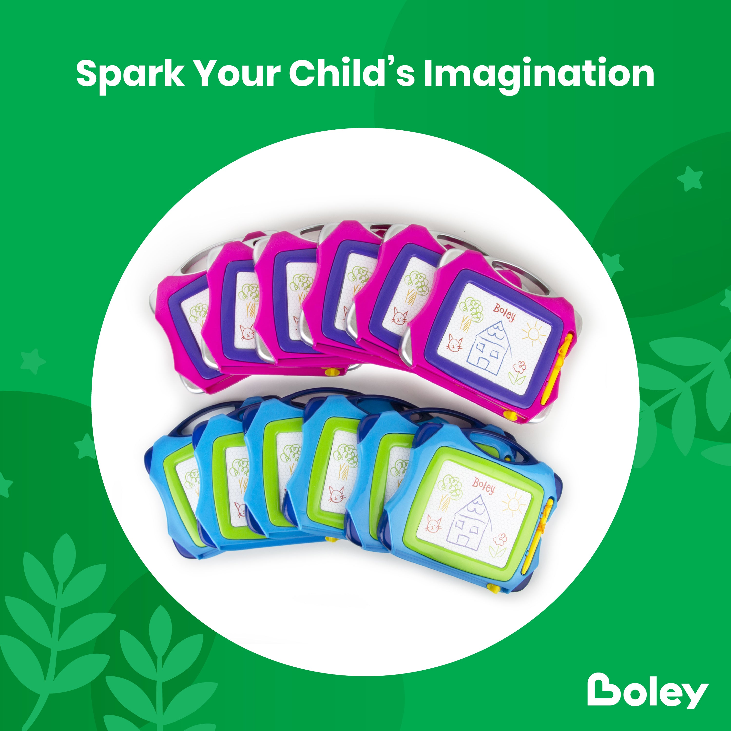 Magic Color Doodle Boards - 12 PK