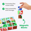 Magnetic Cube Puzzle Set - 12 PC