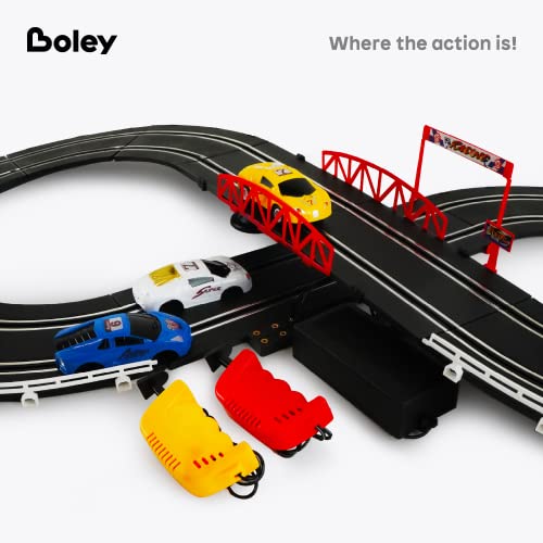 Boley Slot Car Race Track Set Race Track Set STEM Building Toys for