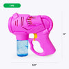 Pink Light-Up Bubble Gun - 1 PK