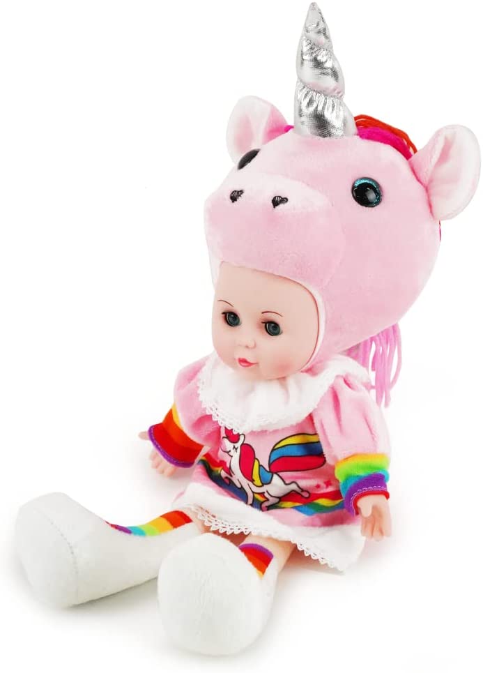 BOLEY Unicorn Baby Doll - Open and Close Eyes Unicorn Baby Doll for Ki –  Boley Store