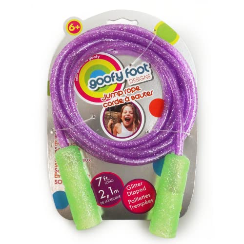 Goofy Foot Kids Glitter Jump Rope Set - 14 PK 7ft Skipping Rope for Gi ...