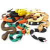 Boley Giant Snakes - 8 Pack 18" Long Realistic Rubber Fake Snake Toy Set - Variety Pack Includes Python, Rattlesnake, Garden Snake, Cobra - Prank Toys, Theater Props, and Party Favors for Kids