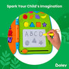 Boley Alphabet Learning Backpack - Interactive Educational Doodle Board Set with Letters, Color Buttons & More - Toddler Toys & Activities for Ages 3+
