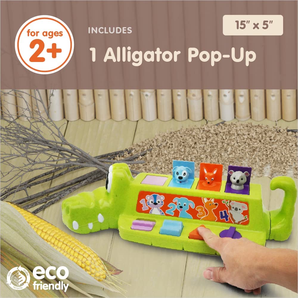 BOLEY Toddler Activity Center - Roo Crew Animal Alligator Interactive ...