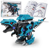 Boley 1:35 Scale Dinosaur Mecha Plastic Model Kit - Robot Building Kits for Kids Ages 8 and Up